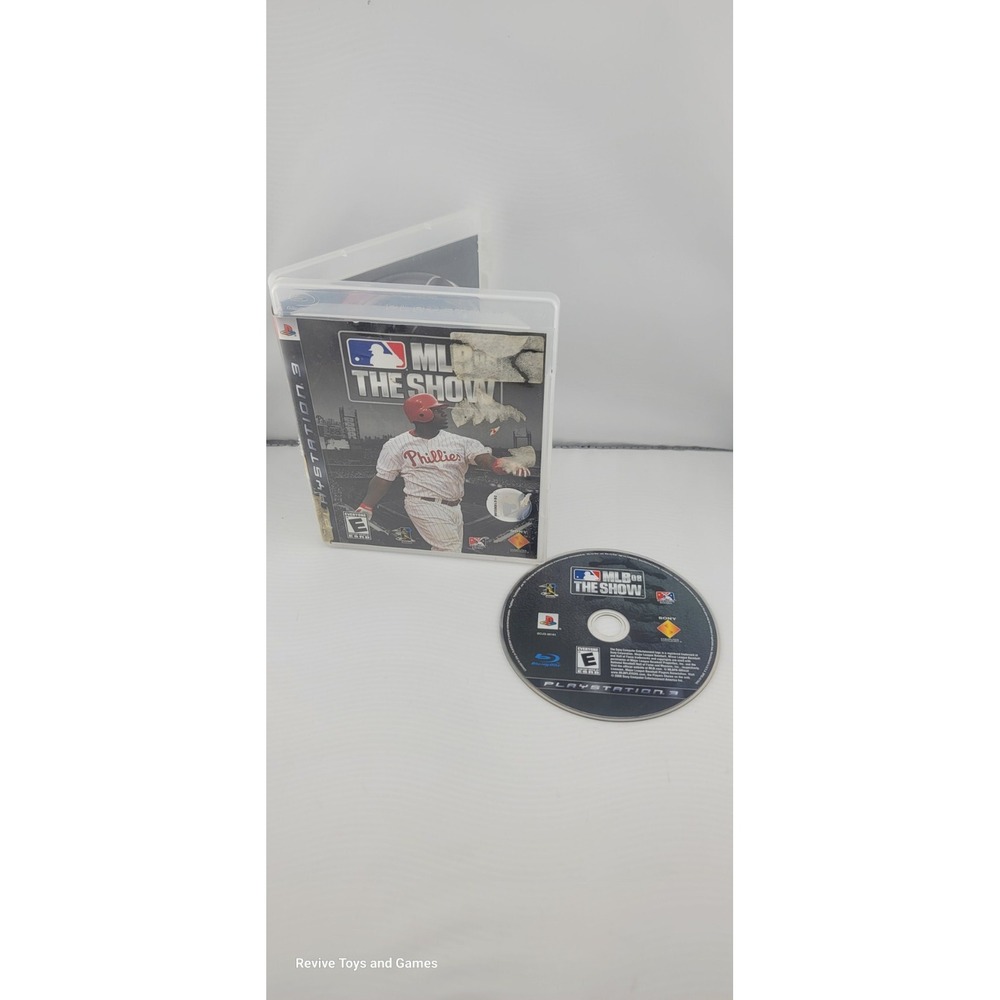 MLB 08: The Show (Sony PlayStation 3, PS3 2008) Game and Case Tested and Working